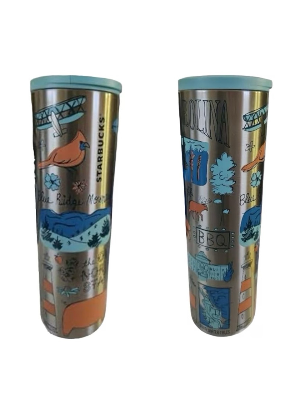 Starbucks Been There Series North Carolina Stainless Steel Tumbler